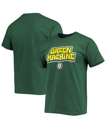Мужская зеленая футболка Oakland Athletics Local Tri-Blend BreakingT