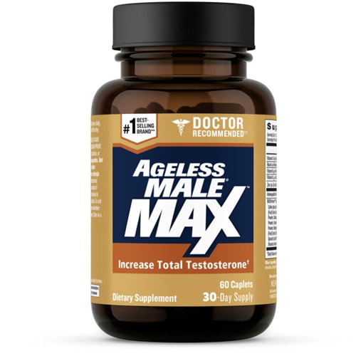 Ageless Male® Max™ Total Testosterone Booster -- 60 капсул New Vitality
