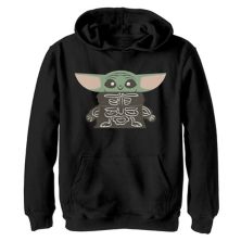 Boys The Mandalorian Skeleton Child Graphic Hoodie Licensed Character