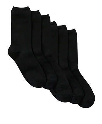 Комфортные женские носки с круглым вырезом, набор из 6 шт. Stems