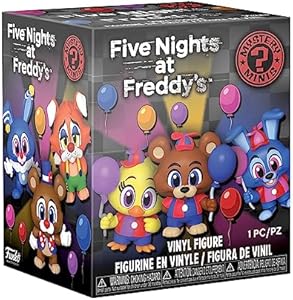 Funko Mystery Mini: Five Nights at Freddy's (FNAF) Security Breach - Bonnie The Rabbit - Collectible Vinyl Figure - Gift Idea - Official Merchandise - for Kids & Adults and Display Funko