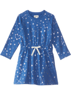 Махровое платье Constellations с завязкой на талии (для малышей/маленьких детей/больших детей) Hatley