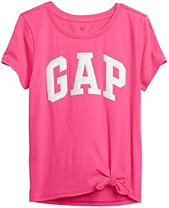 GAP Girls' Short Sleeve Logo T-Shirt Gap