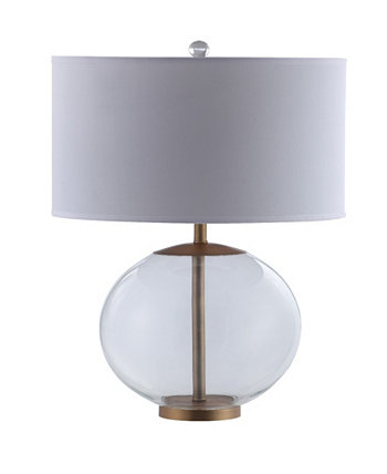 Настольная лампа Donna Drum со стеклянным основанием Coaster Home Furnishings