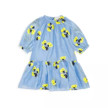 Маленькая девочка &amp;amp; Мини-платье Eliza для девочки Tanya Taylor