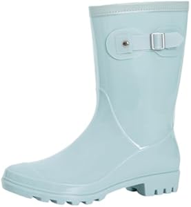 Женские Резиновые Сапоги Fubotao Mid Calf Fubotao