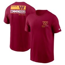 Men's Nike Burgundy Washington Commanders Team Incline T-Shirt Nike