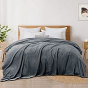 Luxurious Plush Flannel Blanket  Ultra-soft & Cozy Oversize Throw Blanket For All-season Comfort Unikome