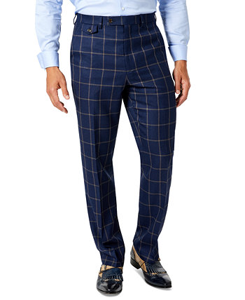 Men's Classic-Fit Wool Suit Pants Tayion Collection