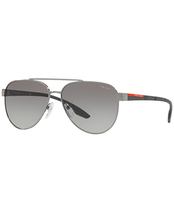 Солнцезащитные очки, PS 54TS 58 Prada Linea Rossa