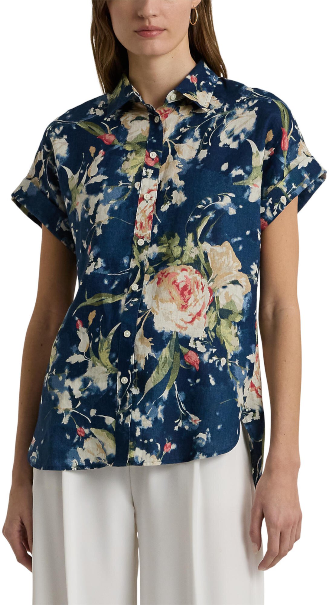 Relaxed Fit Floral Short-Sleeve Shirt LAUREN Ralph Lauren