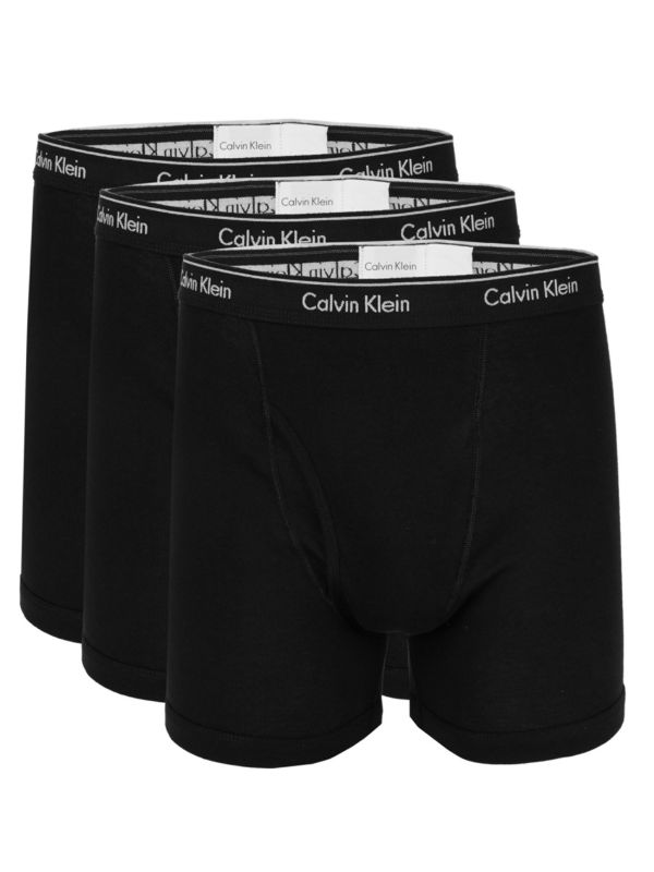 Мужские Боксеры Calvin Klein из чистого хлопка, набор из трех штук Calvin Klein