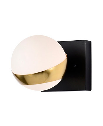 Настенный бра Lona 5 дюймов с отделкой для внутреннего использования и комплектом освещения Home Accessories
