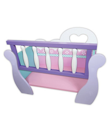 Lissi Wooden Baby Doll Cradle Lissi