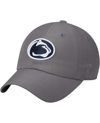 Мужская серая регулируемая шляпа Penn State Nittany Lions с основным логотипом Top of the World