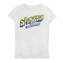 Футболка с графическим логотипом SpongeBob SquarePants для девочек 7–16 лет Nickelodeon