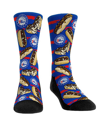 Men's Socks Philadelphia 76ers Philly Cheesesteaks Crew Socks Rock 'Em