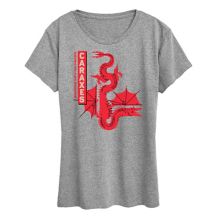Women's House of the Dragon Caraxes Dragon Graphic Tee Licensed Character