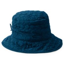 Женская стеганая шляпа от дождя с большими полями Scala SCALA