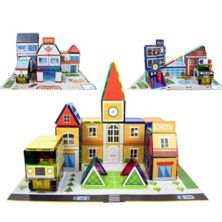 150 Piece School, Hospital, and Police Station Theme Set PicassoTiles