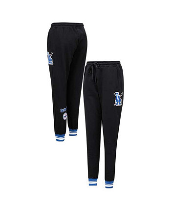Женские черные спортивные штаны Los Angeles Dodgers Mash-Up Pro Standard