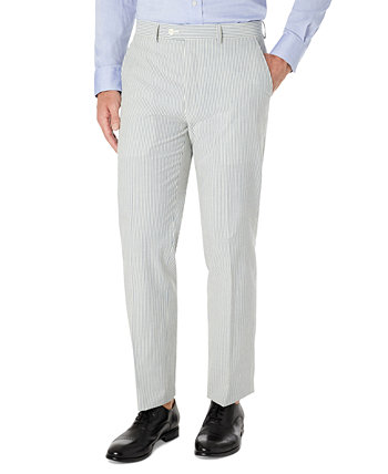Мужские хлопковые брюки в полоску UltraFlex Classic-Fit Ralph Lauren