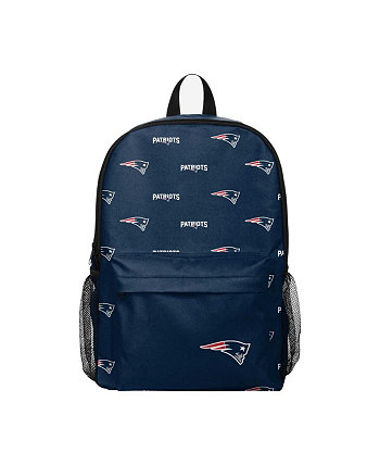 Молодежный рюкзак New England Patriots с повторяющимся логотипом для мальчиков и девочек FOCO