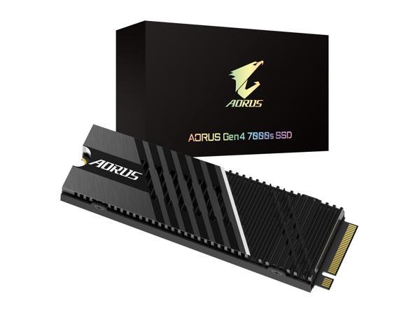GIGABYTE AORUS Gen4 7000s M.2 2280 1 ТБ PCI-Express 4.0 x4, NVMe 1.4 3D TLC Внутренний твердотельный накопитель (SSD) GP-AG70S1TB GIGABYTE