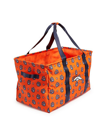 Women's Denver Broncos Reactive Large Car Tote Bag Vera Bradley