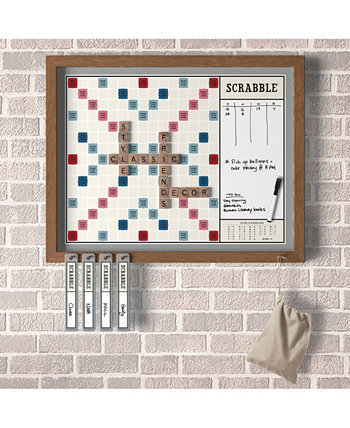 Scrabble Deluxe Vintage - как настенное издание 2-в-1 WS Game Company
