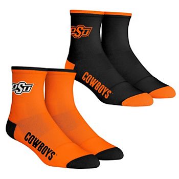 Набор из 2-х пар носок Rock Em Socks Oklahoma State Cowboys для молодежи с короткой высотой Unbranded