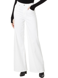 Сверхширокие штанины Deven High Rise в цвете Cloud White AG Jeans