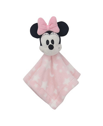 Lambs  Ivy Disney Baby Minnie Mouse Pink Stars Security Blanket/Lovey Lambs & Ivy