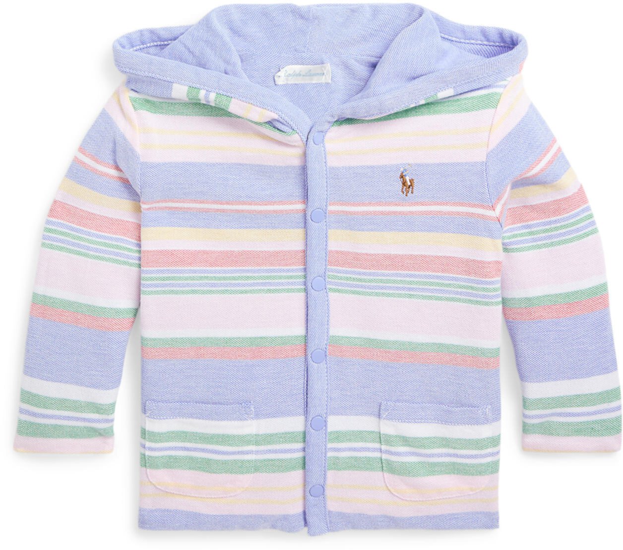 Двусторонняя хлопковая сетчатая куртка (для младенцев) Polo Ralph Lauren