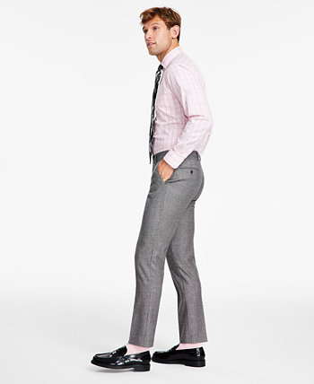 Мужские костюмные брюки современного кроя из эластичной шерсти Tommy Hilfiger