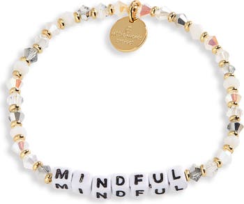 Эластичный браслет Mindful из бисера LITTLE WORDS PROJECT