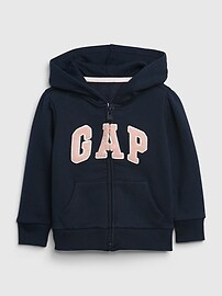 Худи из переработанного материала Gap с логотипом для малышей Gap