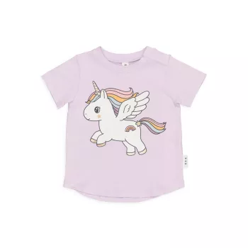 Baby Girl's, Little Girl's &amp; Girl's Memory Lane Magical Unicorn T-Shirt HUXBABY