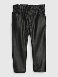 Toddler 100% Recycled Faux-Leather Just Like Mom Jeans Gap