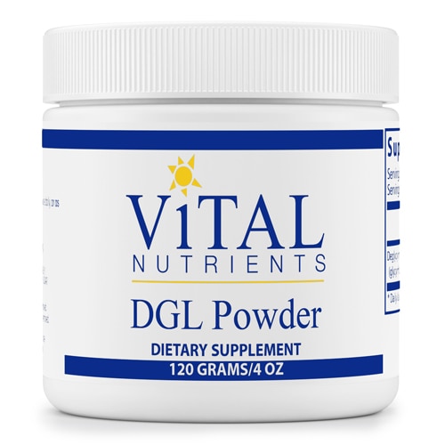 Порошок Vital Nutrients DGL -- 4 унции Vital Nutrients