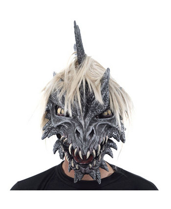 ZagOne Size Studios Monroe The Dragon латексный костюм для взрослых, маска для взрослых, один размер Zagone Studios