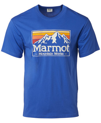 Мужская Футболка с Градиентной Эмблемой Mountain Works Marmot Marmot