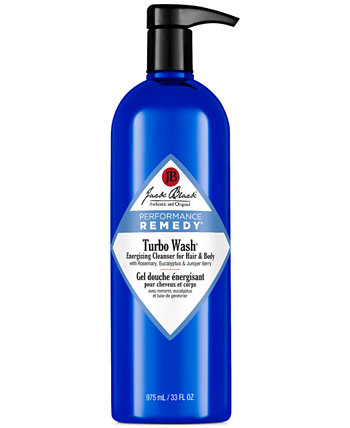 Turbo Wash® Energizing Cleanser для волос и тела, 33 унции. Jack Black