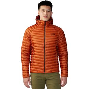 Утеплённая куртка с капюшоном Mountain Hardwear Ghost Whisperer, 800-fill пух, водоотталкивающее покрытие Mountain Hardwear