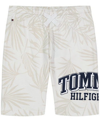 Университетские шорты пальмовой вязки с кулиской для маленьких мальчиков Tommy Hilfiger