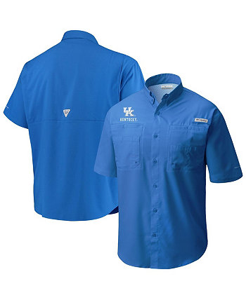 Мужская рубашка на пуговицах Royal Kentucky Wildcats Big and Tall Collegiate Tamiami Columbia