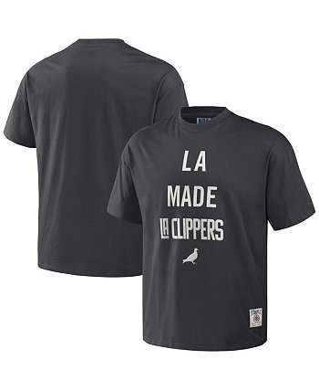 Мужская футболка оверсайз NBA x Anthracite LA Clippers Heavyweight Staple
