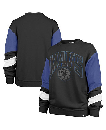 Женский черный свитшот Dallas Mavericks 2023/24 City Edition Nova Crew '47 Brand