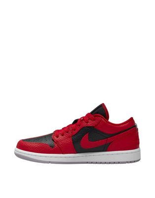 Красно-черные кроссовки Nike Air Jordan 1 Low Nike