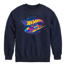 Boys 8-20 Hot Wheels Neon Racer Fleece Sweatshirt Hot Wheels